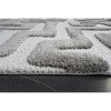 Airsurfer 7'x10'Gray and White Area Rug Modern Geometric Area Rug Living Room Decor for Living Room and Bedroom - 3 of 4