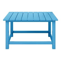 WestinTrends Malibu Low Outdoor HDPE Square Patio Coffee Table