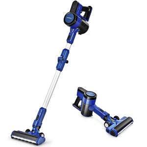 Costway Cordless Stick Vacuum Cleaner 3-in-1 Handheld Vacuum Cleaner Purple\Blue - 1 of 4