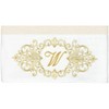 Linum Home Textiles 100% Turkish Cotton MONICA Gold Thread 2PC Embellished Bath Towel Set - 3 of 3