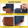 Hanging Toiletry Bag for Men, Navy Blue Water Resistant Canvas Dopp Kit with Large Capacity - 3 of 4