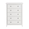 Racxily 5-Drawer Dresser, Farmhouse Storage Cabinet for Living Room & Closet - 2 of 4