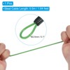 Unique Bargains Locker Luggage Bike 4 Digit Combination Lock with Security Cable Set - 3 of 4