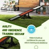 MaseiKar Wooden Dog Agility Seesaw for Training and Exercise,Platform Equipment Run Game Toy,Weather Resistant Pet Supplies,71" L x12" W x12" H - 2 of 4
