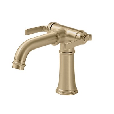 BWE Double Handle Industrial Style Bathroom Faucet Lavatory Mixer Tap Commercial Vanity