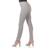 Rekucci Women’s Pull-On Skinny Work Pants – Tummy Control, Stretch Legging Fit with Zip Pockets for Office & Casual - 2 of 4