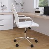 Merrick Lane High Back Home Office Chair With Pneumatic Seat Height Adjustment And 360° Swivel - 2 of 4