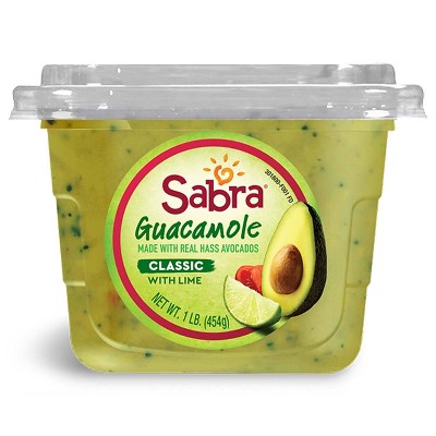 Sabra Classic Guacamole with Lime - 16oz