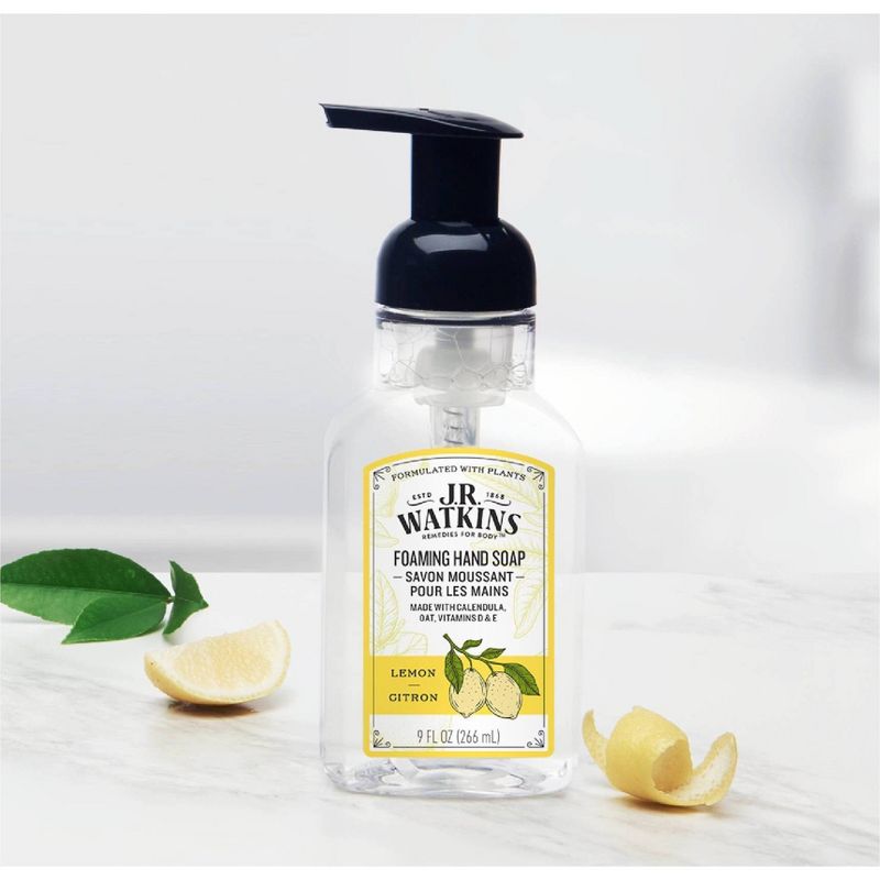 J.R. Watkins Lemon Foaming Hand Soap - 9 fl oz, 4 of 7