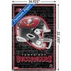 Trends International NFL Tampa Bay Buccaneers - Neon Helmet 23 Unframed Wall Poster Prints - image 3 of 4