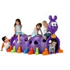 Feber Happy Caterpillar Colorful Tunnel Play Structure for Indoor and Outdoor Use- Climb and Crawl for Ages 2+ - 2 of 4