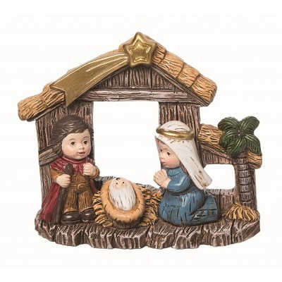 Transpac Resin Multicolor Christmas Nativity Decor