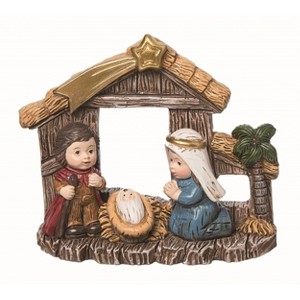 Transpac Resin Multicolored Christmas Nativity Decor - 1 of 2