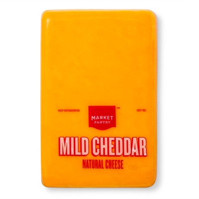 Mild Cheddar Natural Cheese - Price Per lb. - Market Pantry™