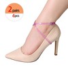 INSPIRE CHIC Women's Heels Shoe Straps Replacement with Buckle Detachable PVC Ankle Crossover Shoe Laces 2 Pairs - 4 of 4
