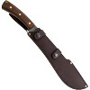 Condor Jungolo Machete – 1075 High Carbon Steel Blade, Walnut Handle, Heavy Duty Build, Handcrafted Leather Sheath Included - 2 of 4