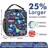 Small Insulated Lunch Bag for All Ages, Splash Proof Mini Portable Reusable Thermal Lunch Cooler Tote Bag, Upright Lunch Box - Tirrinia - 3 of 4