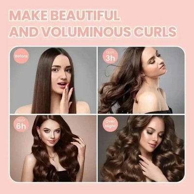 Heatless Curling Rods, 3 Pack Flexible Curling Rods for Overnight Curls ...