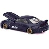 Nissan Skyline GT-R (R33) "Active Carbon R V2" RHD Purple Carbon "Kaido House" Special 1/64 Diecast Model Car by Mini GT - 4 of 4
