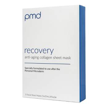 PMD Beauty Recovery Anti-Aging Collagen Sheet Mask - 5 ct