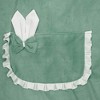 Unique Bargains Corduroy Kitchen Apron with Pockets 1 Pc - 4 of 4