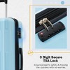 2 Piece Luggage Set with Bags Expanable Spinner Wheels ABS Lightweight Suitcase with TSA Lock 20inch+24inch - 3 of 4