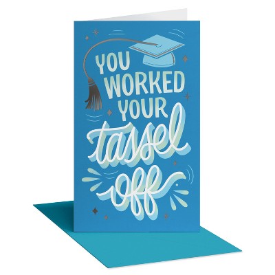 Carlton Cards Graduation Money Gift Card Holder Worked Your Tassel Off