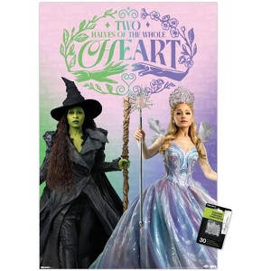 Trends International Wicked: For Good (2025) - Two Halves of the Whole Heart Unframed Wall Poster Prints - 1 of 4