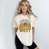 Simply Sage Market Women's Wilder Than The West Short Sleeve Garment Dyed Tee - 2 of 3