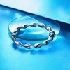 Ross-Simons Italian Sterling Silver Twisted Bangle Bracelet - 3 of 4