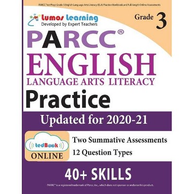 PARCC Test Prep - by  Lumos Learning (Paperback)