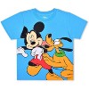 Disney Mickey Mouse and Friends Boys Short Sleeve T-Shirt and Shorts Set for Toddler and Big Kids - 3 of 4
