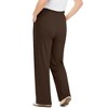 Woman Within 7-Day Rib-Knit Wide-Leg Pull-On Pants - 3 of 3