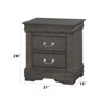 TIRAMISUBEST White Nightstand with Dovetail Drawers, Classic Bedroom Storage - 3 of 4