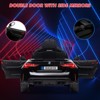 12V Ride On Car for Kids，Licensed BMW M4 Battery Powered Vehicle Car for Boys and Girls, with Remote Control,3 Speed,Led Light - 2 of 4