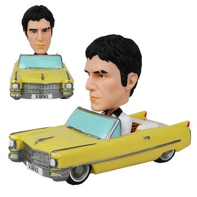Funko Funko Scarface White Suit Version Wacky Wobbler Bobble Head Car