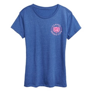 Women's - Barbie - Campus Club Short Sleeve Graphic T-Shirt - 1 of 4