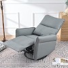 Rocker Recliner Chair,360 Swivel Nursery Rocking Chair,Glider Chair,Modern Small Rocking Swivel Recliner Chair - 2 of 4