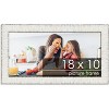 PosterPalooza | Ornate White Picture Frame - UV Acrylic, Backing Board, Hanging Hardware Included - 2 of 4