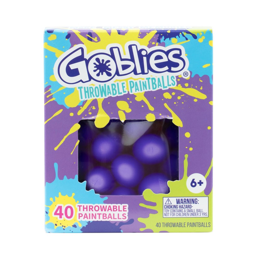 Goblies Throwable Paintballs 40ct - Purple