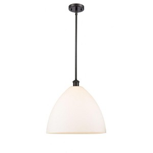 Bristol Glass - 1 Light Pendant In Industrial Style-16.75 Inches Tall and 16 Inches Wide - 1 of 1