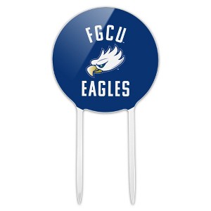 Florida Gulf Coast Eagles Logo Acrylic Cake Topper Party Decoration for Wedding Anniversary Birthday Graduation - 1 of 4