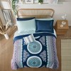 Grungis 7-Piece Soft Brushed Printed Microfiber Bed Sheets Set,Machine Washable for Easy Care,Bedding Set - 2 of 4