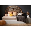 Queen Balka Rattan Wall Mounted Pattern Headboard - South Shore - 4 of 4