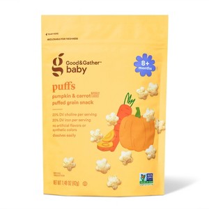 Pumpkin & Carrot Baby Food - 1.48oz - Good & Gather™ - 1 of 3