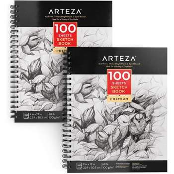 Reflexions Double Spiral Field Sketchbooks 9 x 12 70 lb (80 Sheets)