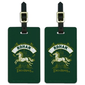 Lord of the Rings Rohan Luggage ID Tags Set of 2 - 1 of 4