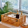 WeThinkStorage Set of 3 Home Storage Organizer Bamboo Bin Large Ivory - 4 of 4