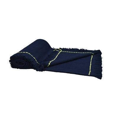 carol & frank Cheryl Indigo 50" x 60" Throw Blanket