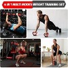 Adjustable Dumbbells Set, 66/88lbs 4 in1 Free Weight Dumbbell Set of 2 Used as Barbell,Kettlebells,Fitness Exercises for Home Gym - 4 of 4